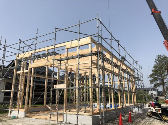 作業場新築工事 可西大工 作業場新築工事 可西大工