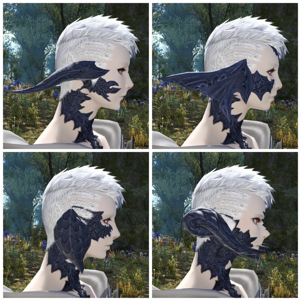 アウラの角について Ff14color