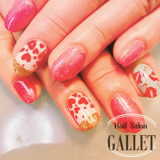 バレンタイン 明石市自宅ネイルサロンnailsalon Gallet