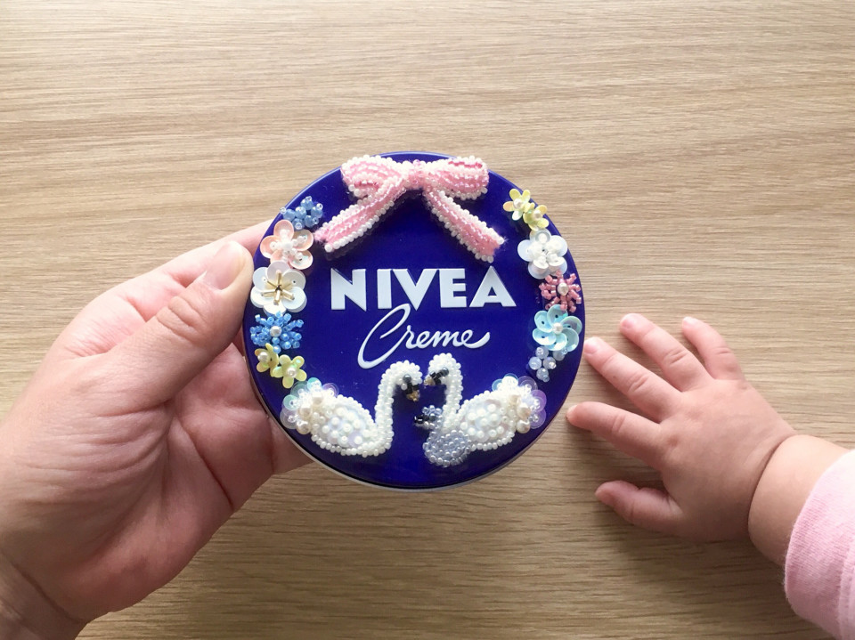Minne ニベア フォーチュンデコ缶コンテスト グランプリ受賞しました Thumbelina サンベリーナ Minne ニベア フォーチュンデコ缶コンテスト グランプリ受賞しました Thumbelina サンベリーナ