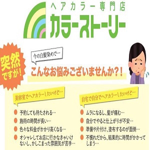 仙台市にある白髪染め専門店 カラーストーリー 業界no 1のオーガニックカラー使用店舗 白髪染めはお任せ