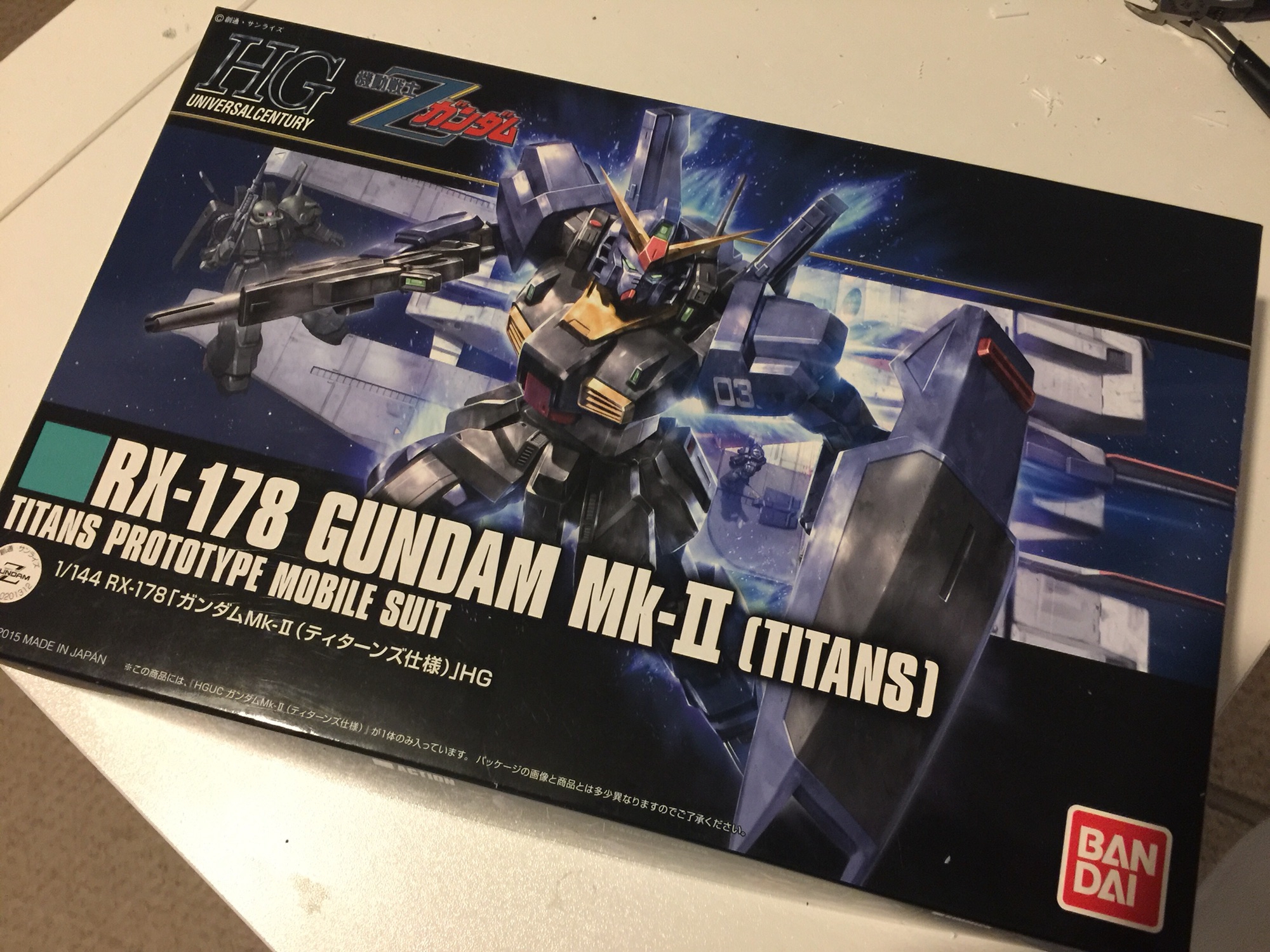 HGUC ガンダムMk-II (ティターンズ) その1 | なにとぞ Vol.1 〜この