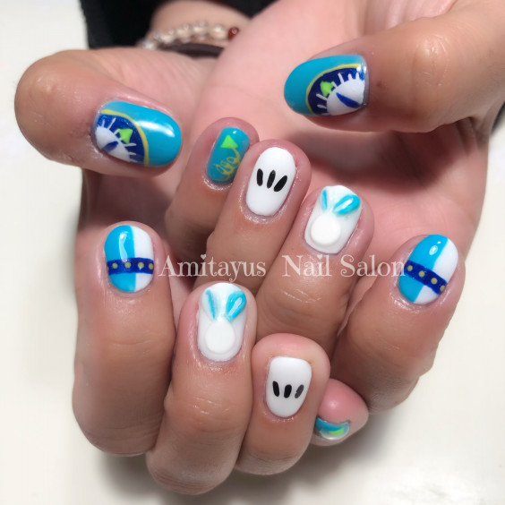 ディズニーネイル あみたーゆnailsalon