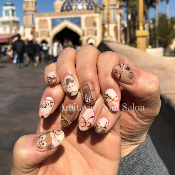 ディズニーネイル あみたーゆnailsalon