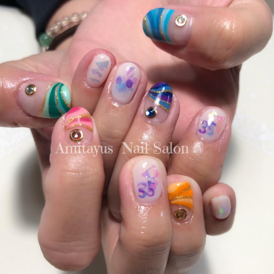 ディズニーネイル あみたーゆnailsalon