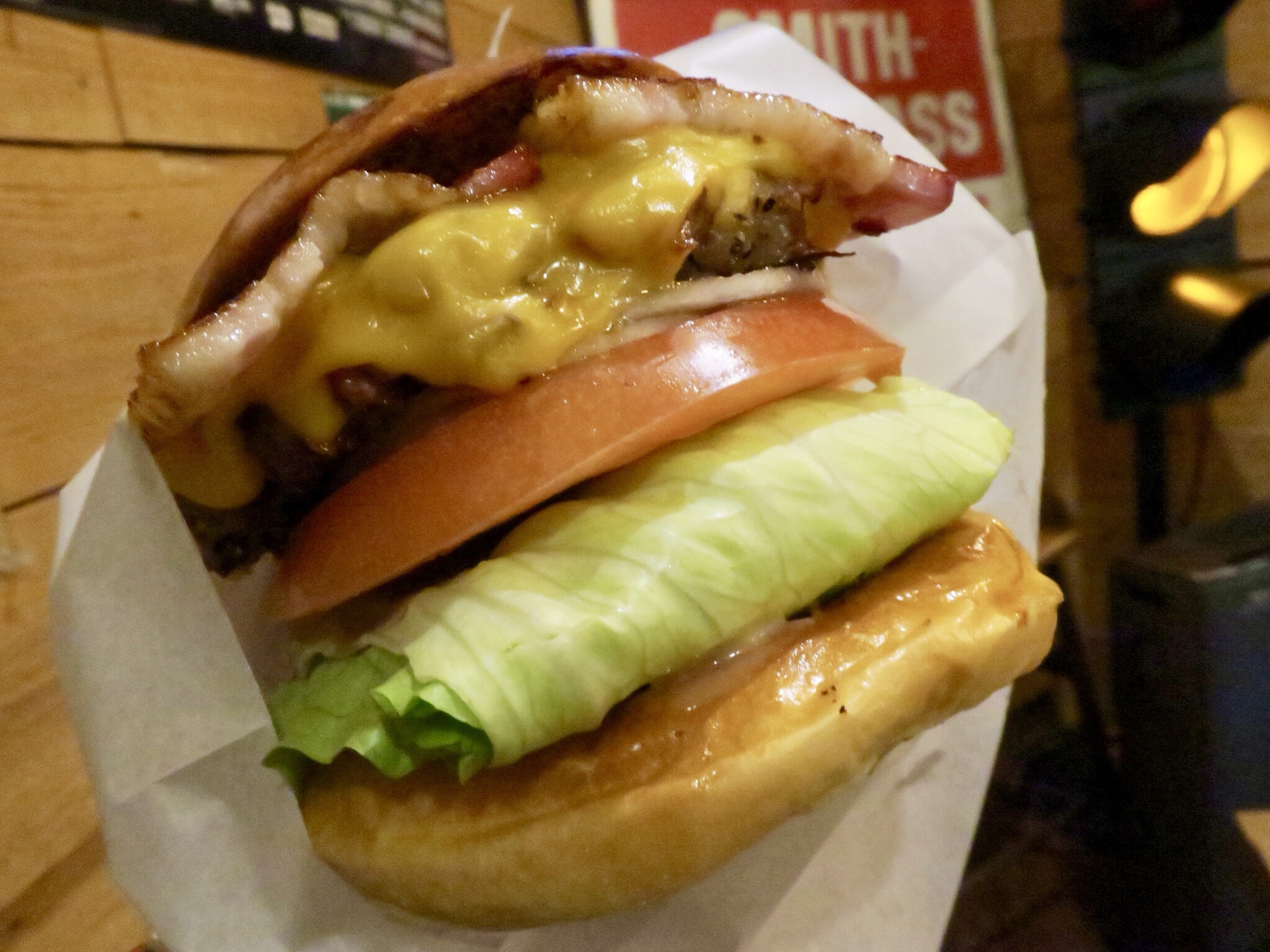 ハンバーガーに於けるレタスのたたみ方 Love Burger Time