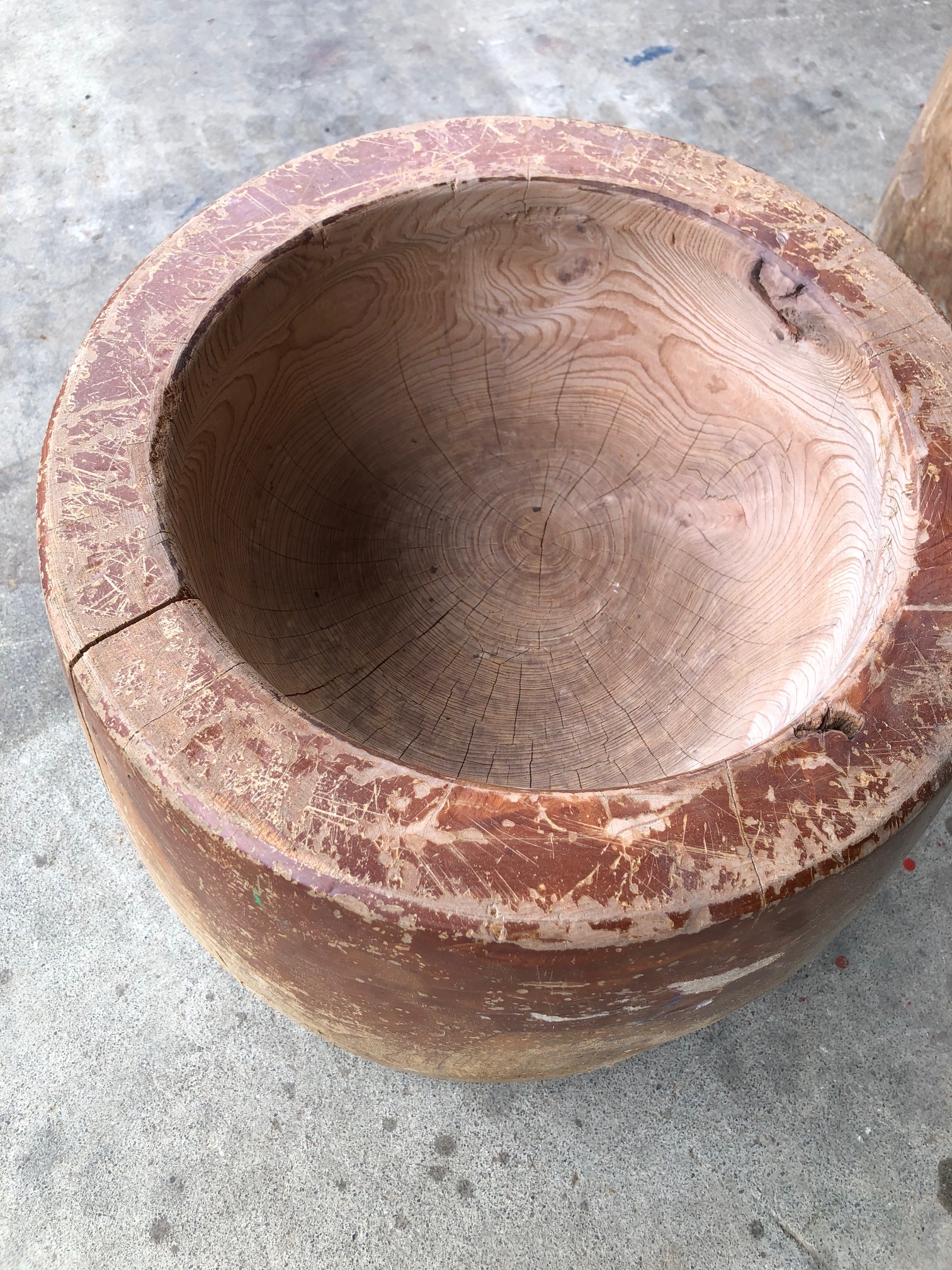 餅つき臼、修理のお預かり | 山崎製作所
