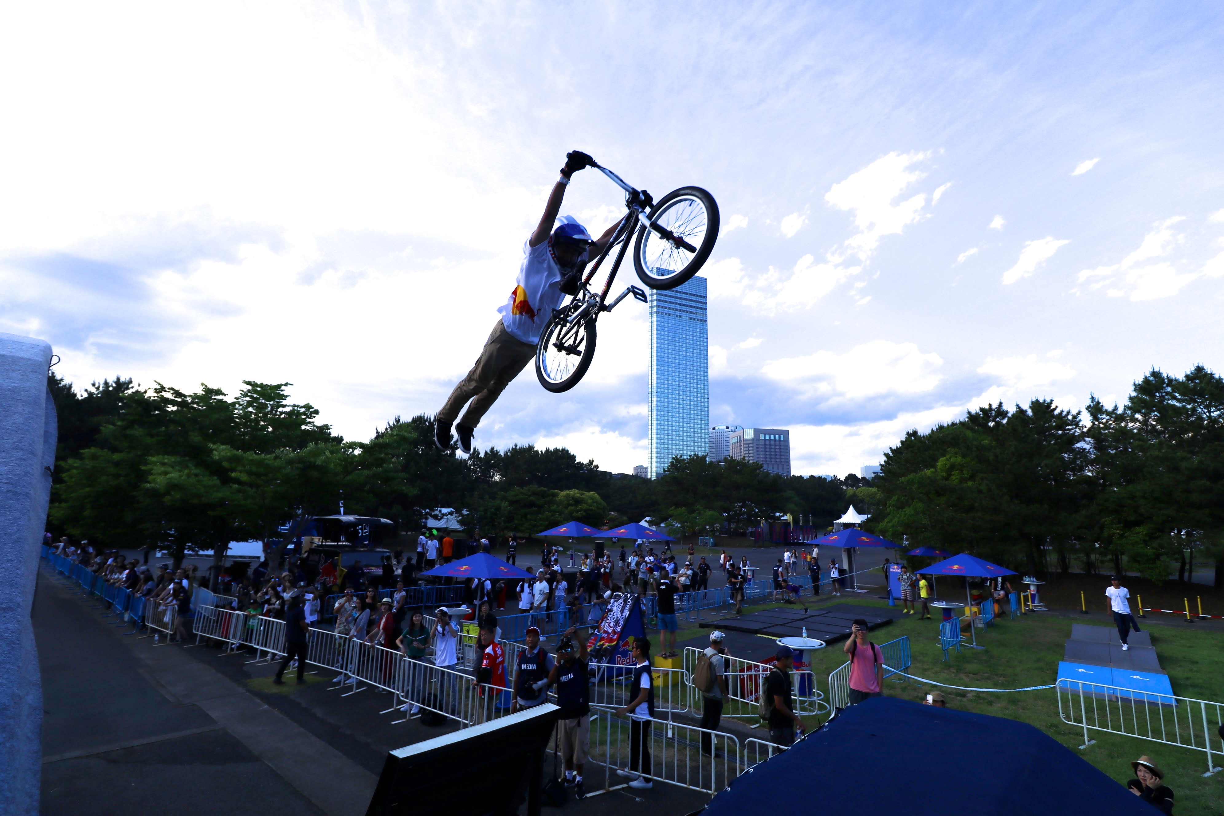 パルクール 自転車