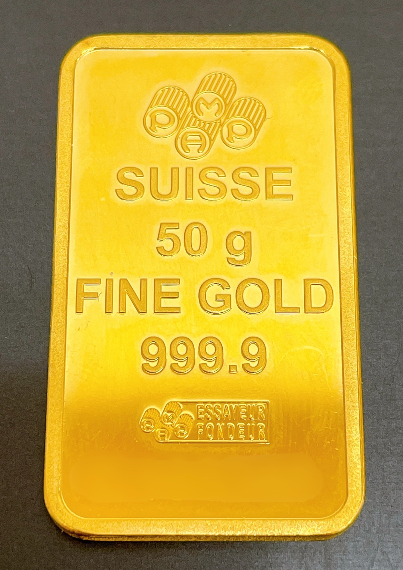 スイス　パンプ社製純金バー　5g