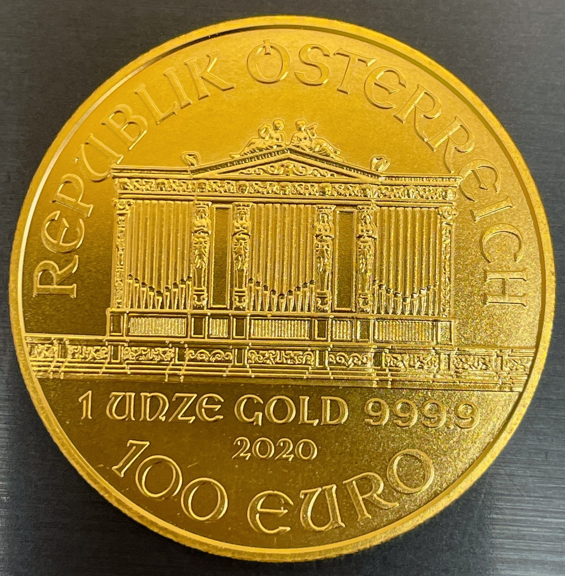 ウィーン金貨ハーモニー1oz | ㈱銀宝堂 金・プラチナ・金貨買取