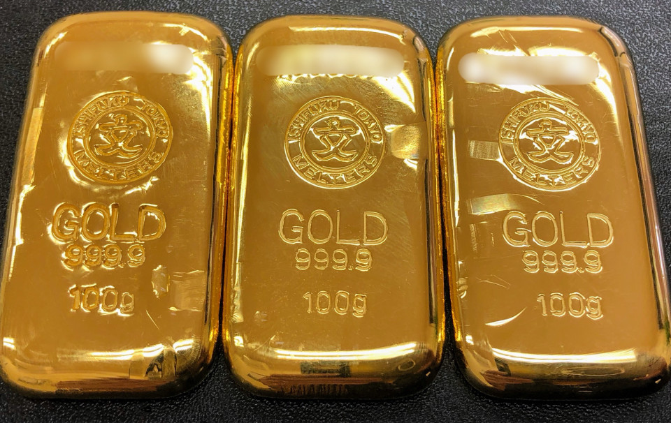 石福 インゴット 純銀 1000g （石福金属興業 銀インゴット1kg （公式  