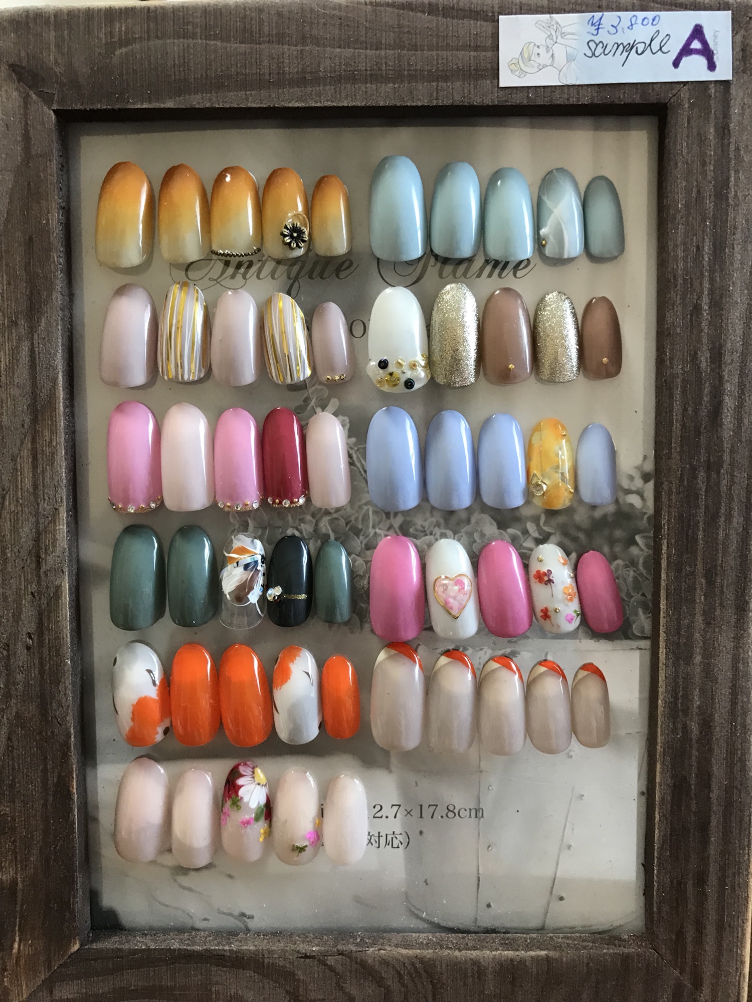 サンプルa B フットネイルまとめ Nail Clochette