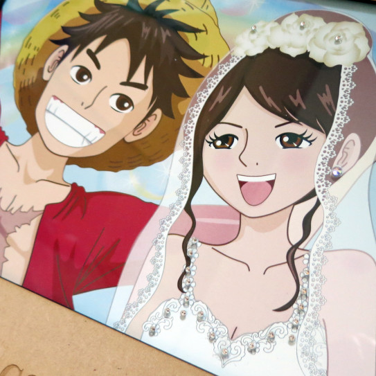 luffy and nami wedding 💑