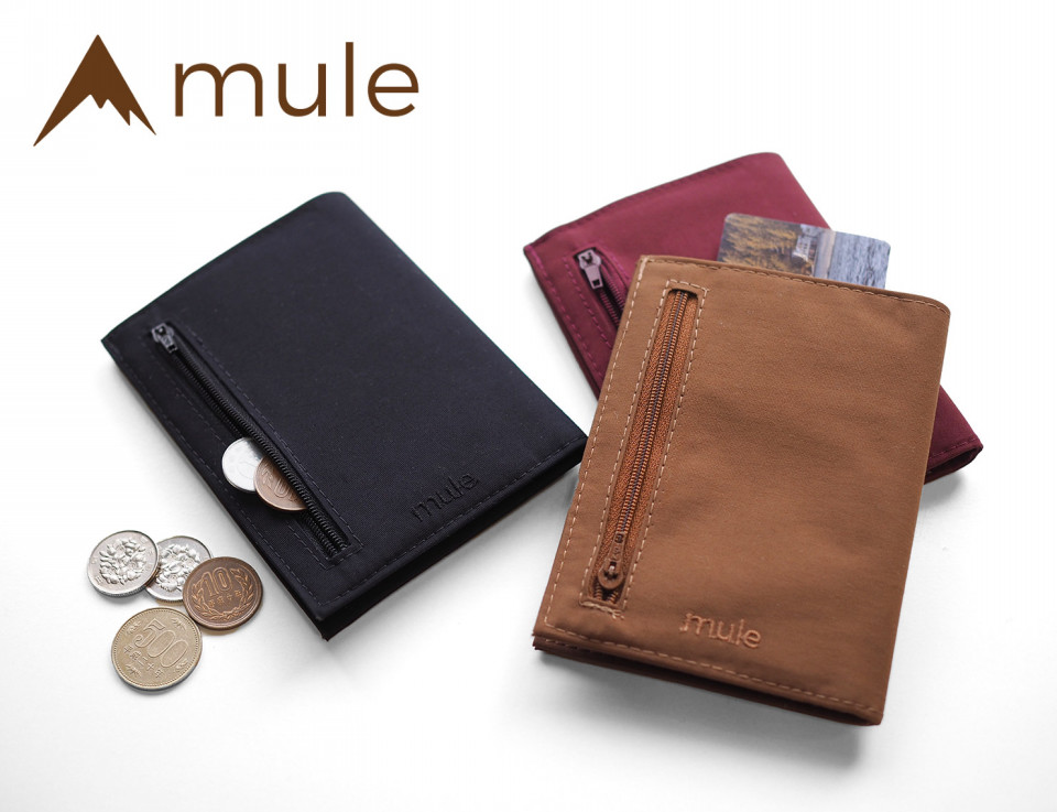 薄型財布の新定番はこれ 機能的で美しい財布「ミュール MULE」入荷しま 