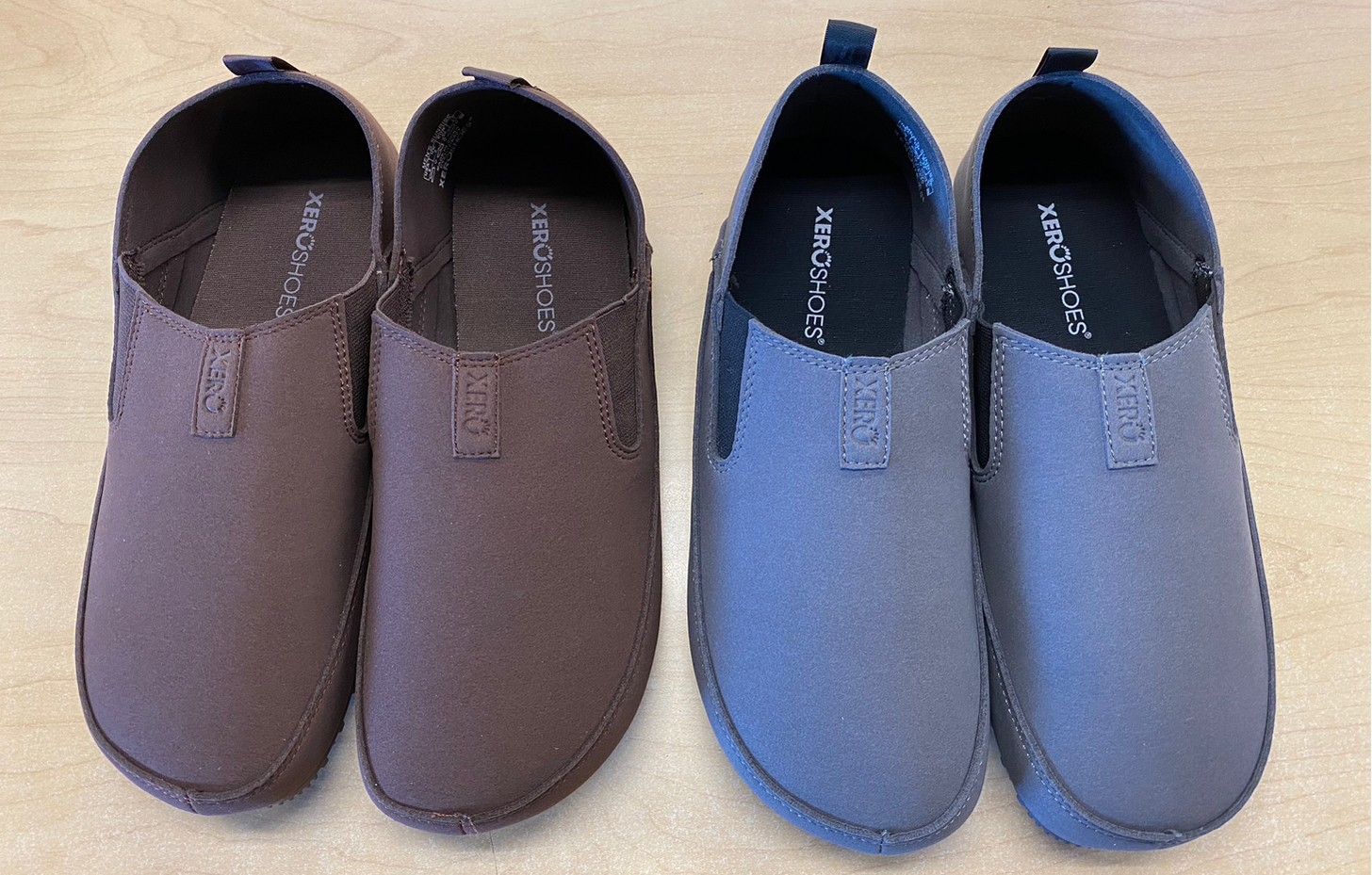 ゼロシューズ 2023年春夏新作 かかとを踏んでも履ける軽量スリッポン