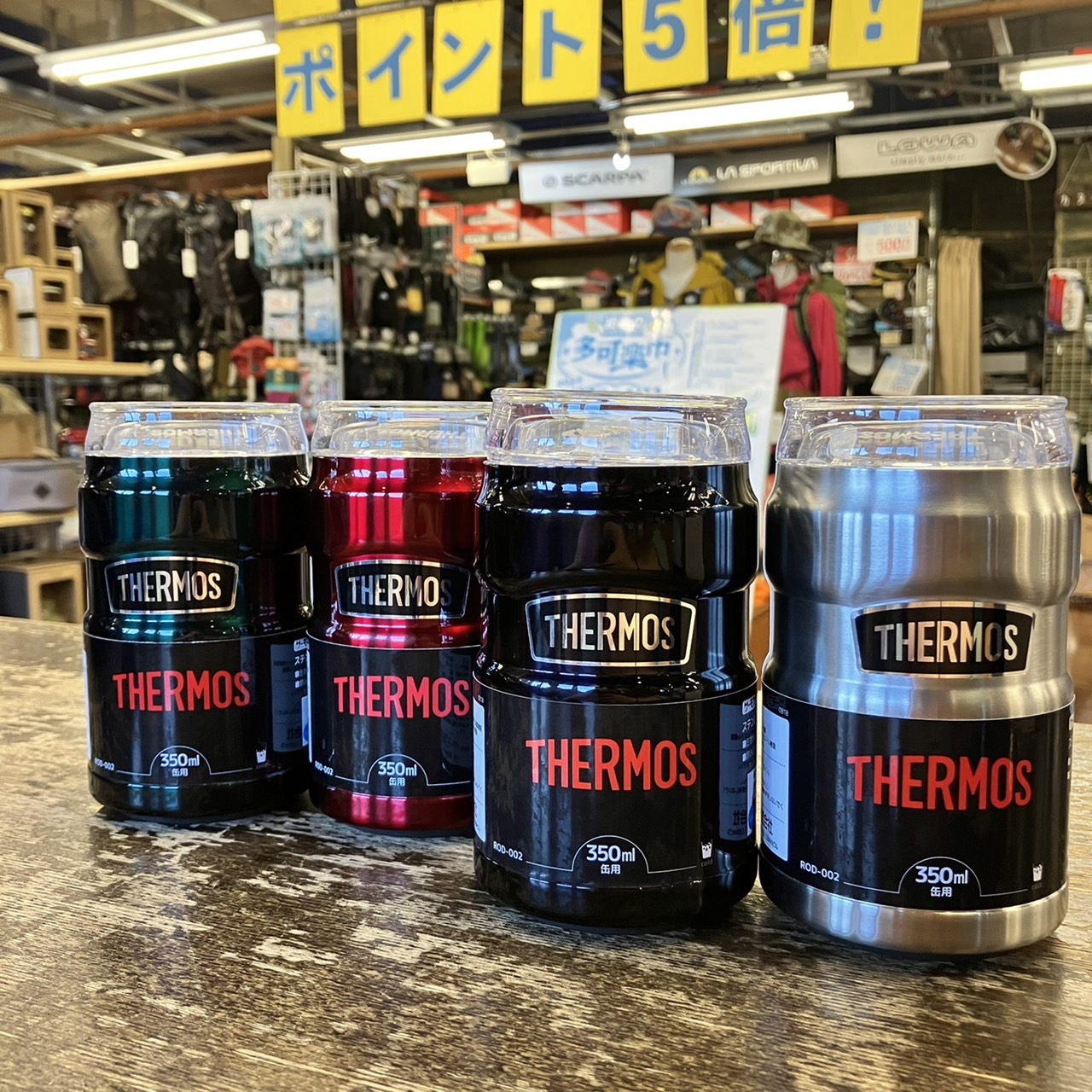 THERMOS サーモス 保冷缶ホルダー 350ml缶用 6個セット サーモス 保冷