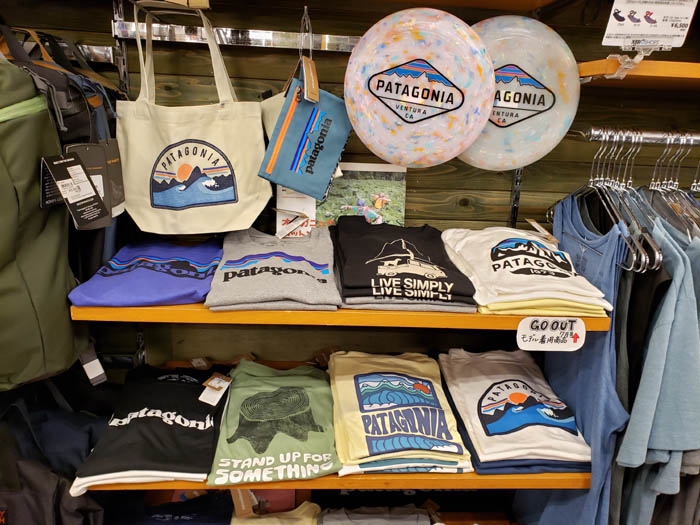 【patagonia】アウトドア映え ロゴプリントTシャツ パタゴニア 2019年春夏新作毎日日替わりで着たくなるメンズT