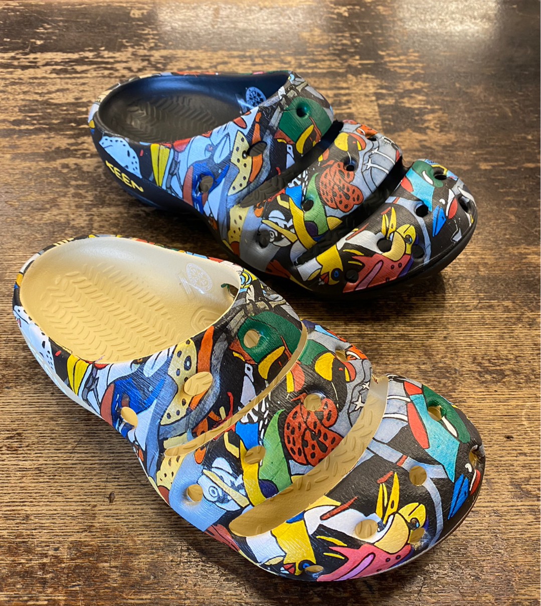 オンラインストアセール 26cmヨギアーツKEEN × ARTPARA FUKAGAWA ...