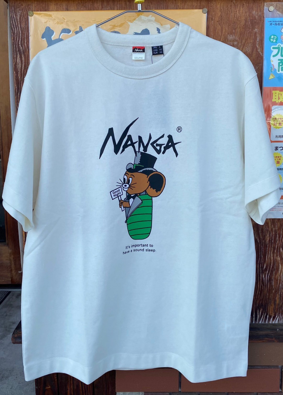 ナンガ ジェリー鵜飼氏コラボ30周年記念Tシャツ入荷！夏山にぴったりな  