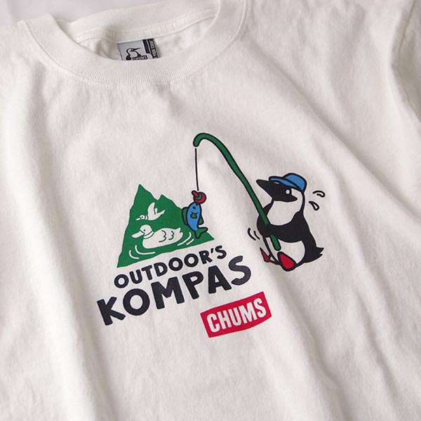 【未使用】チャムス CHUMS Tシャツ　ロゴT ２枚組　ウォーリーコラボ