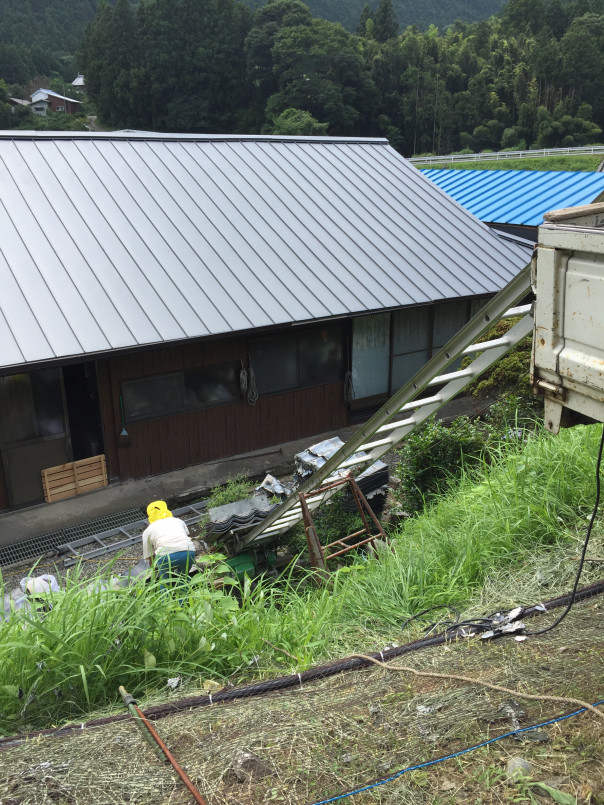屋根 母屋 葺き替え 日置建築板金
