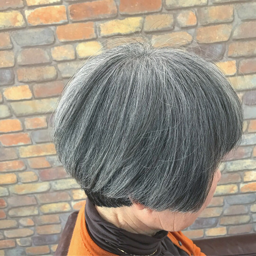 白髪と書いてハクハツ gra hair グラヘアー 白髪と書いてハクハツ gra hair グラヘアー