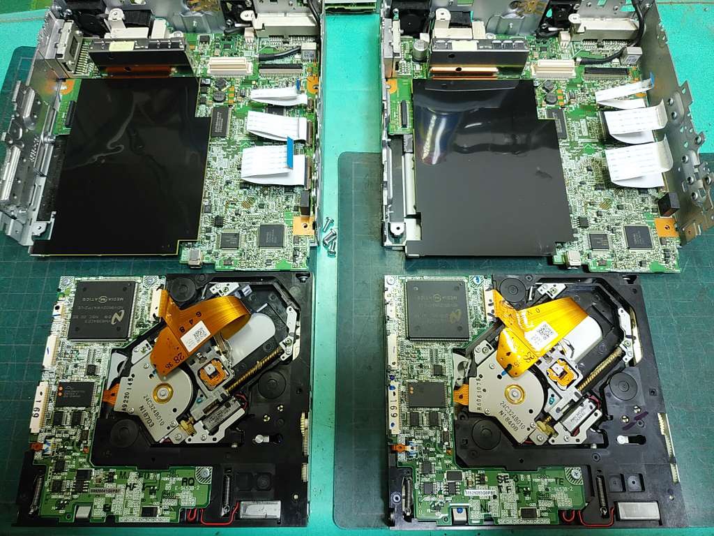AVN078HDmk2、故障、分解、修理。DVD/CDディスク再生不良、イジェクト