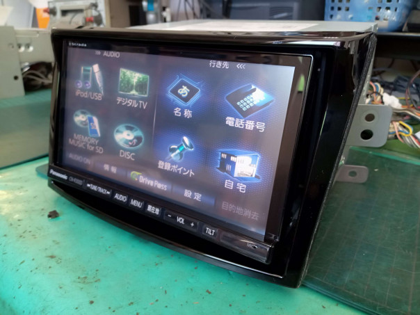 スバル 純正 極端 ナビ Panasonic ストラーダ CN-S310DFA