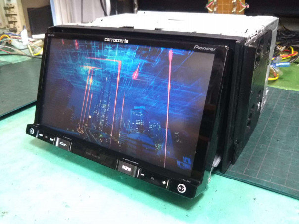 AVIC-RZ700、故障、分解、修理。ボタン操作出来ず。市販モデル 