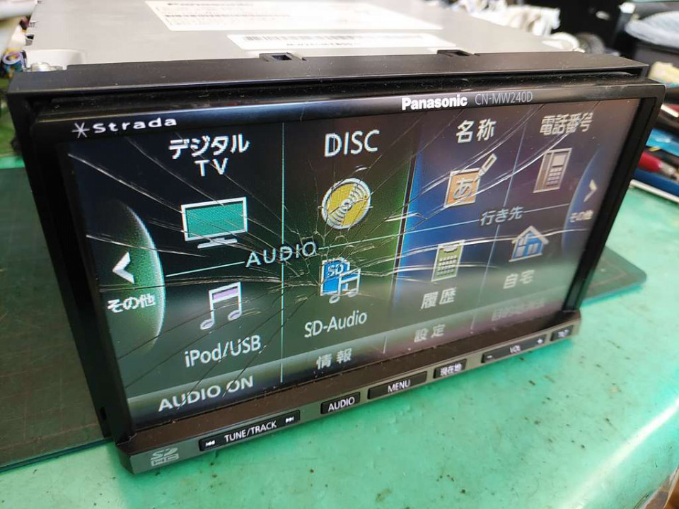 Panasonic CN-MW240D 振りかける カーナビ