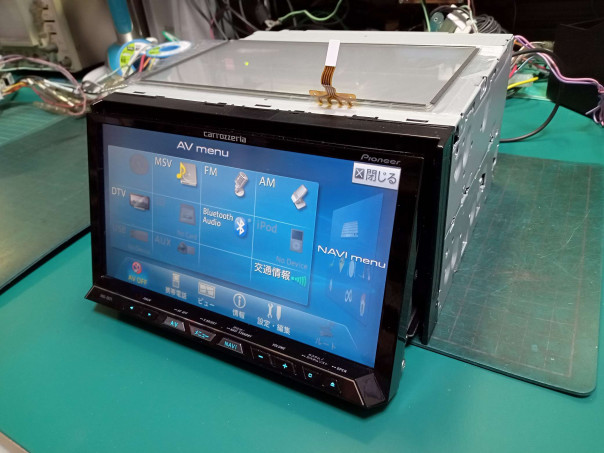 AVIC-ZH77 ③ 更新地図 オービス ZH07 ZH09 本体のみ（タッチパネル  