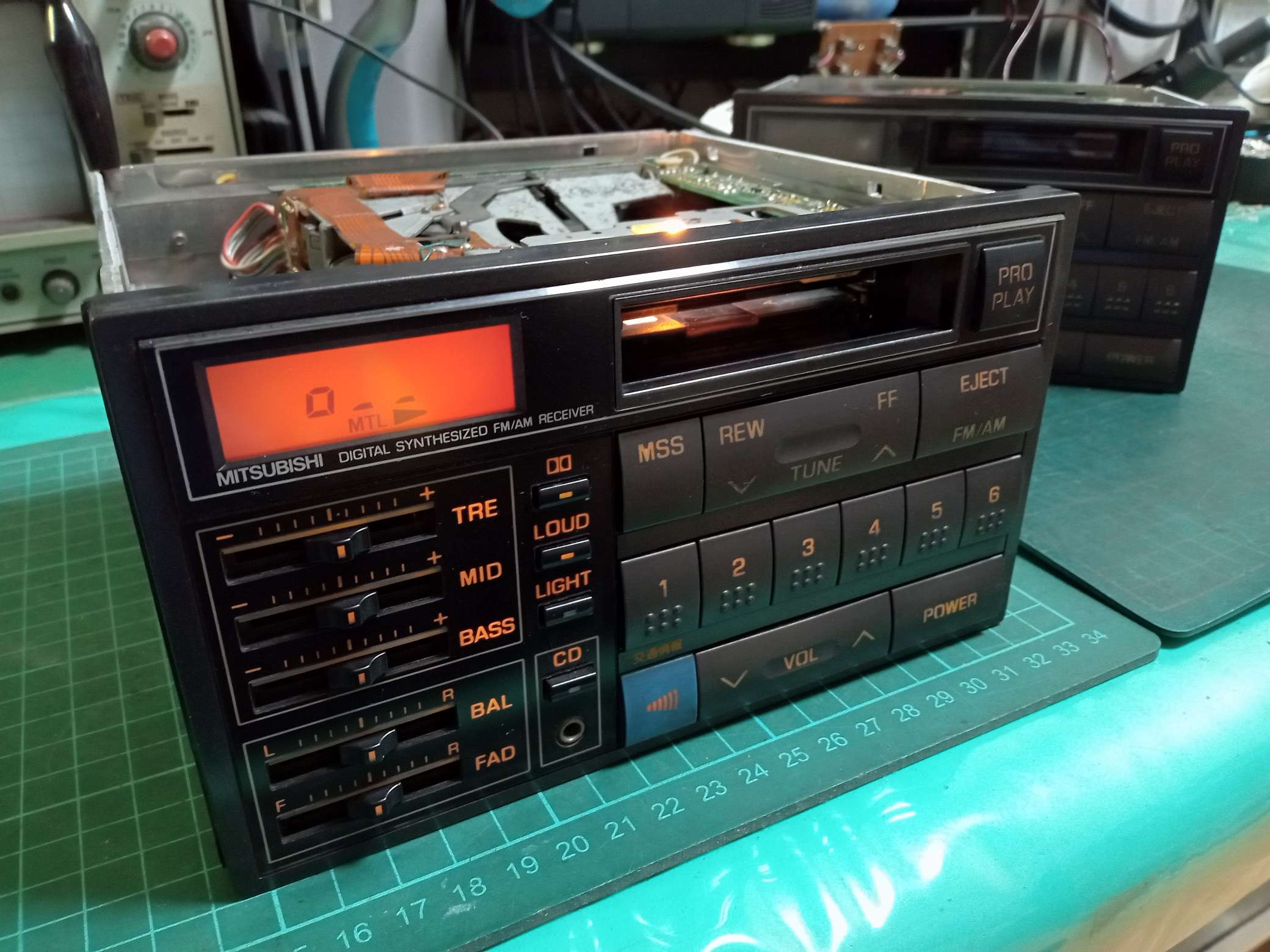 KENWOOD RX-240 FM/AMステレオカセットレシーバー