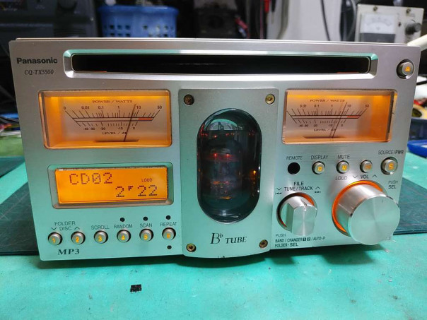 CQ-TX5500D、故障、分解、修理。全てのソース音出ない。アナログ 