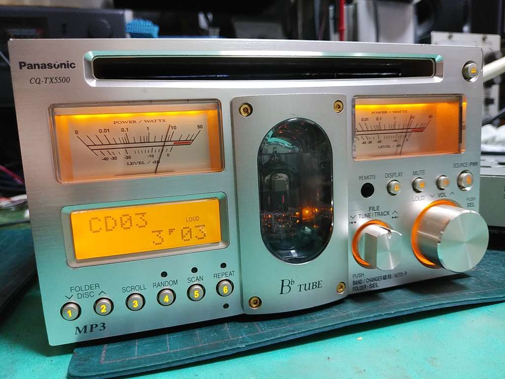 Panasonic カーオーディオ CQ-TX5500D（1円スタート☆Panasonic