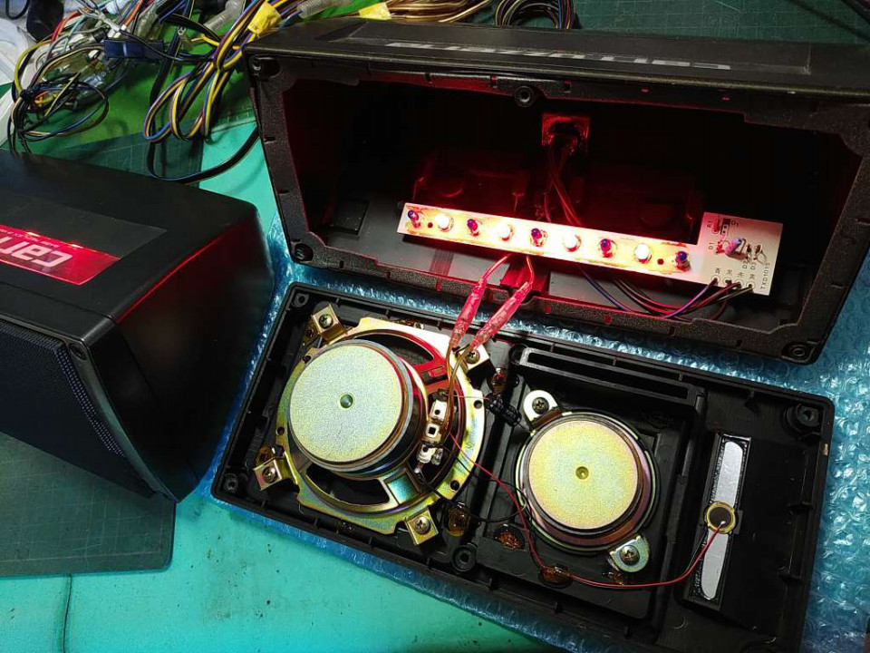 TS-X25（1987年モデル）、故障、分解、点検。ブレーキランプ点灯するが 
