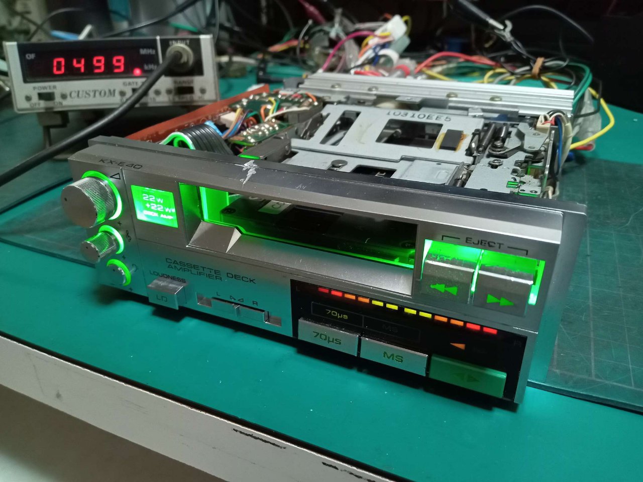 KX-E40(1984年モデル)。クリーニング調整。福岡県からのご依頼 KX-E40(1984年モデル)。クリーニング調整。福岡県からのご依頼