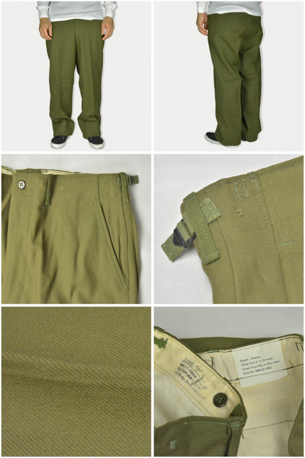米軍 M 1951 ウール パンツ フィールドパンツ 50年代製 アメリカ製 デッドストック Deadstock B E Shop