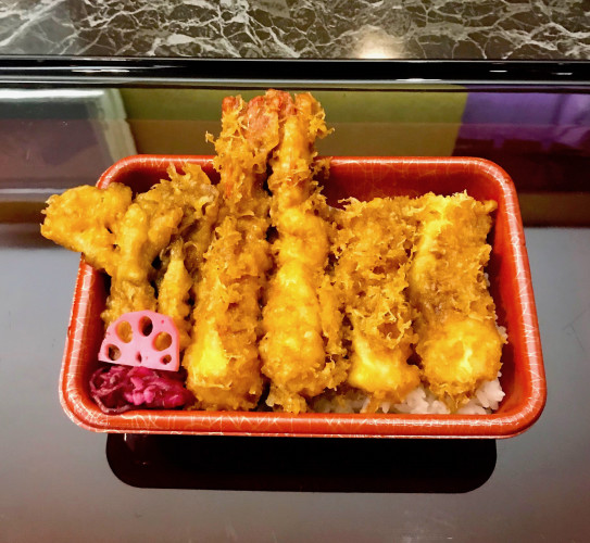 限定10食 おいしい天丼弁当 テイクアウト 石臼挽き手打ちそば 居酒屋 慶元流