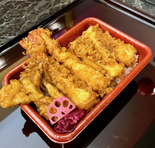 限定10食 おいしい天丼弁当 テイクアウト 石臼挽き手打ちそば 居酒屋 慶元流