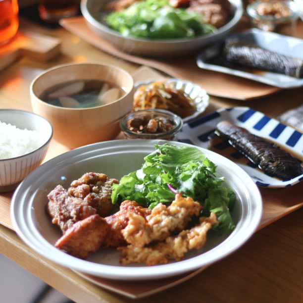 花嫁おうちごはん中級講座day3は 揚げ物パーティー 料理教室 結びとまんぷくご飯 香川県高松市