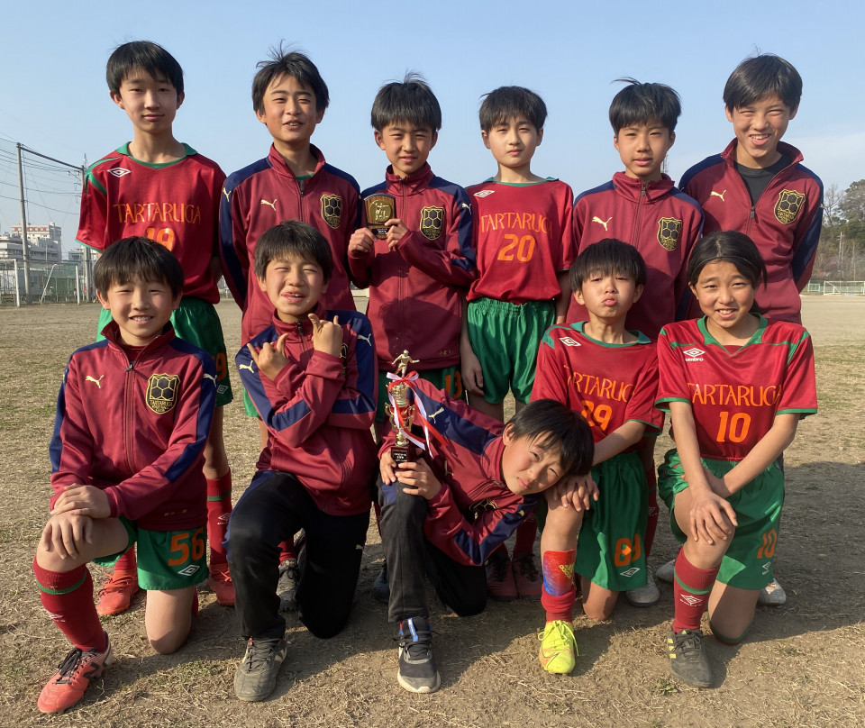 ３月１２日 川口市卒業記念大会 U １２ タルタルーガフットボールクラブ 少年サッカー さいたま市