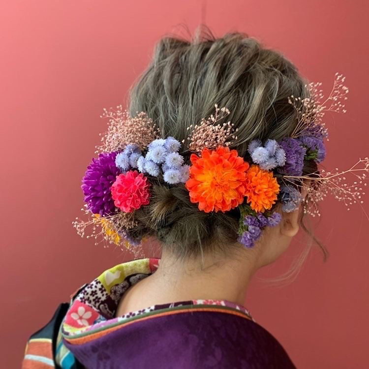 ヘアーアクセサリー梅田 Flower Green Arrangement Shop Mi Mu