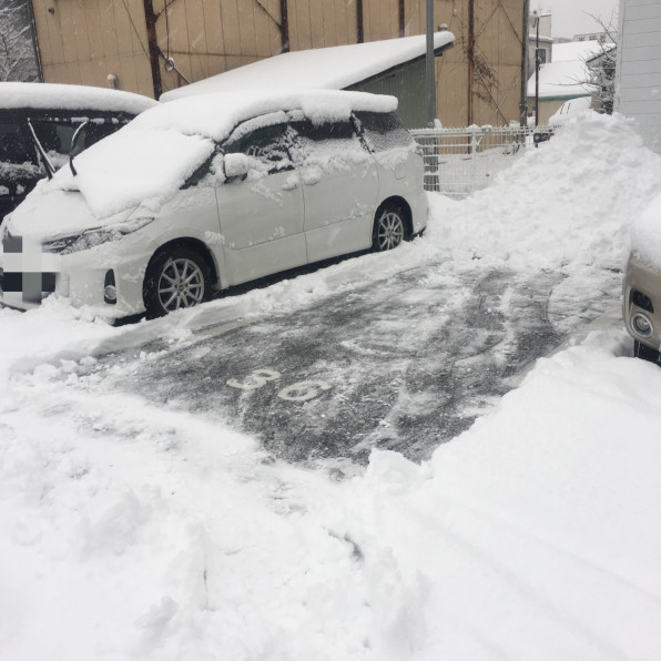 今季一番の雪なんじゃないですか Yoshida Life