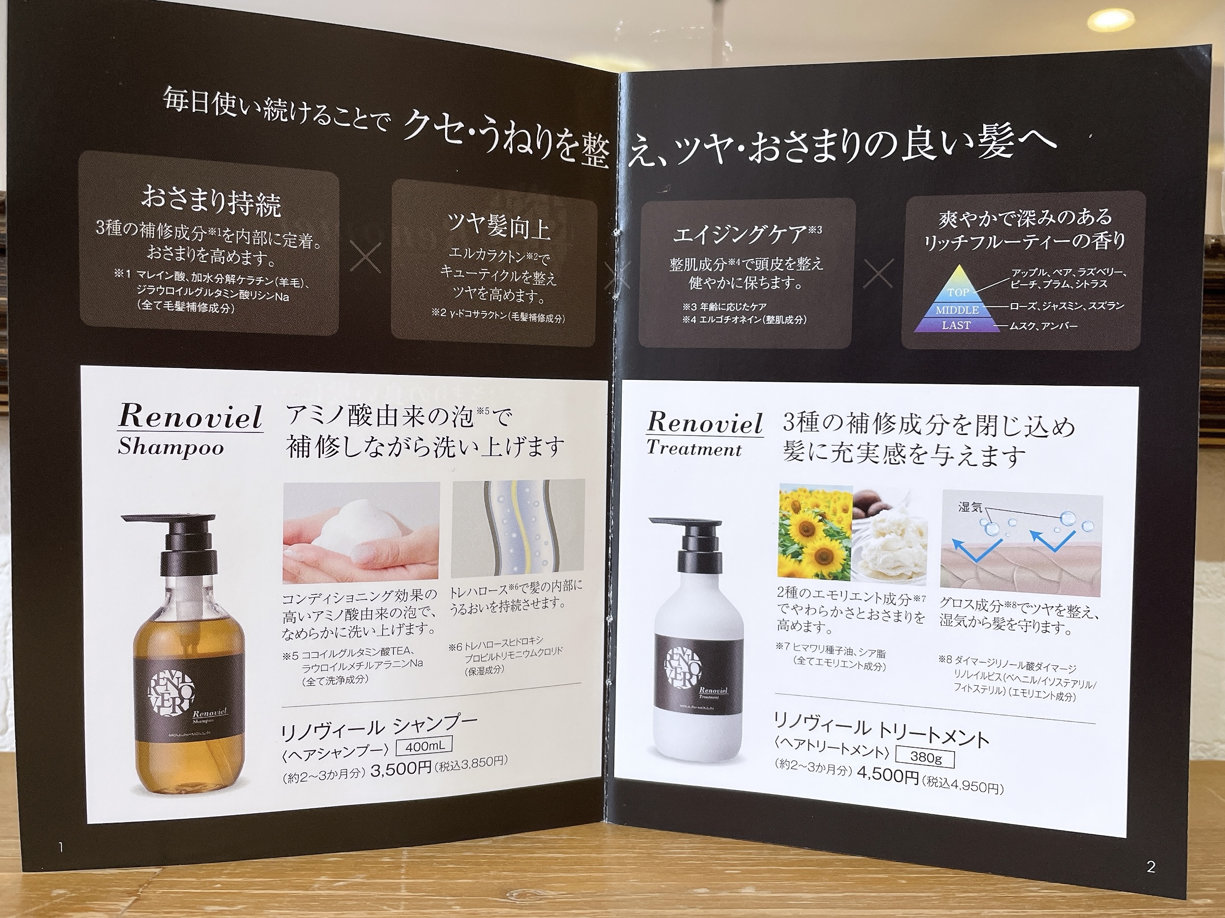 取り扱い商品 | Revie Hair