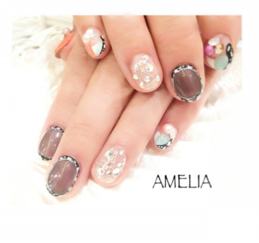 お祝いのお花 Nail Salon Amelia In Villa