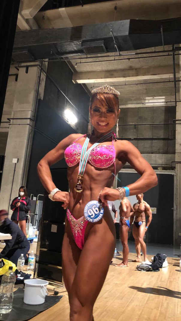 JBBFフィットネスビキニ 撒ける Fitness 