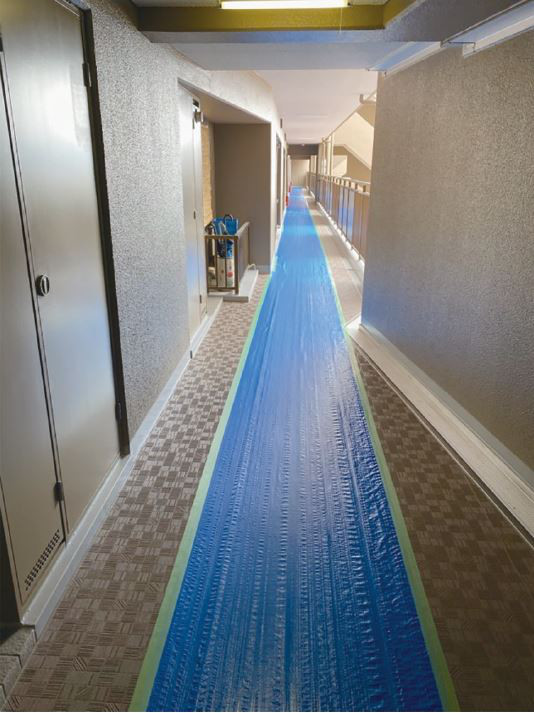 マンション共有部のがっちり養生で近隣住民の心もゲット！ | リフォマガ