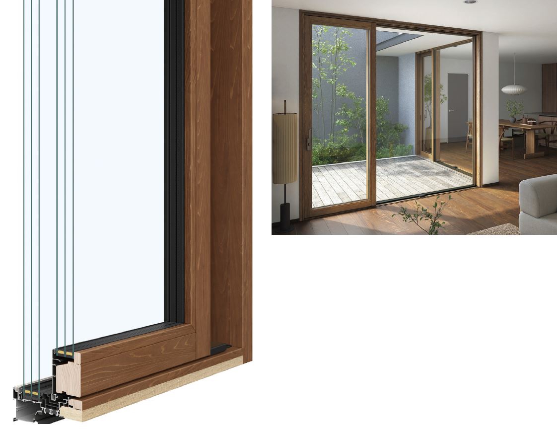 今月のPICK UP ITEM～トリプルガラス木製窓「APW 651」、システム