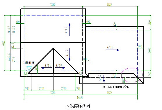 立 屋根 切妻屋根 寄棟屋根 入母屋屋根 Sankiue 建築ｃａｄ検定2級のお勉強