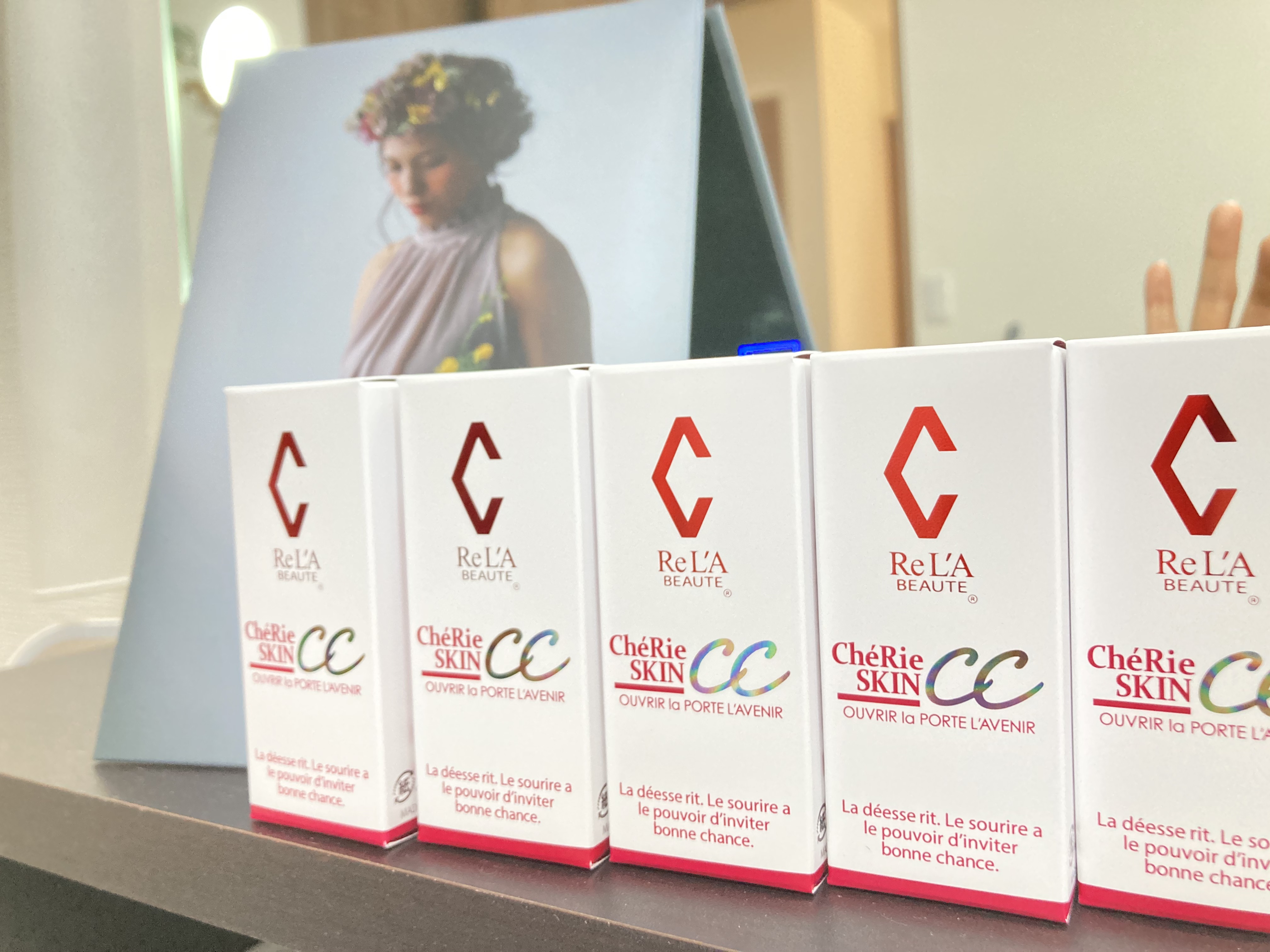 シェリースキンCCクリーム』のタッチアップイベントは 満席となりまし